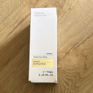 Korres Volcanic SkinReset Mask with Santorini Grape New In Box